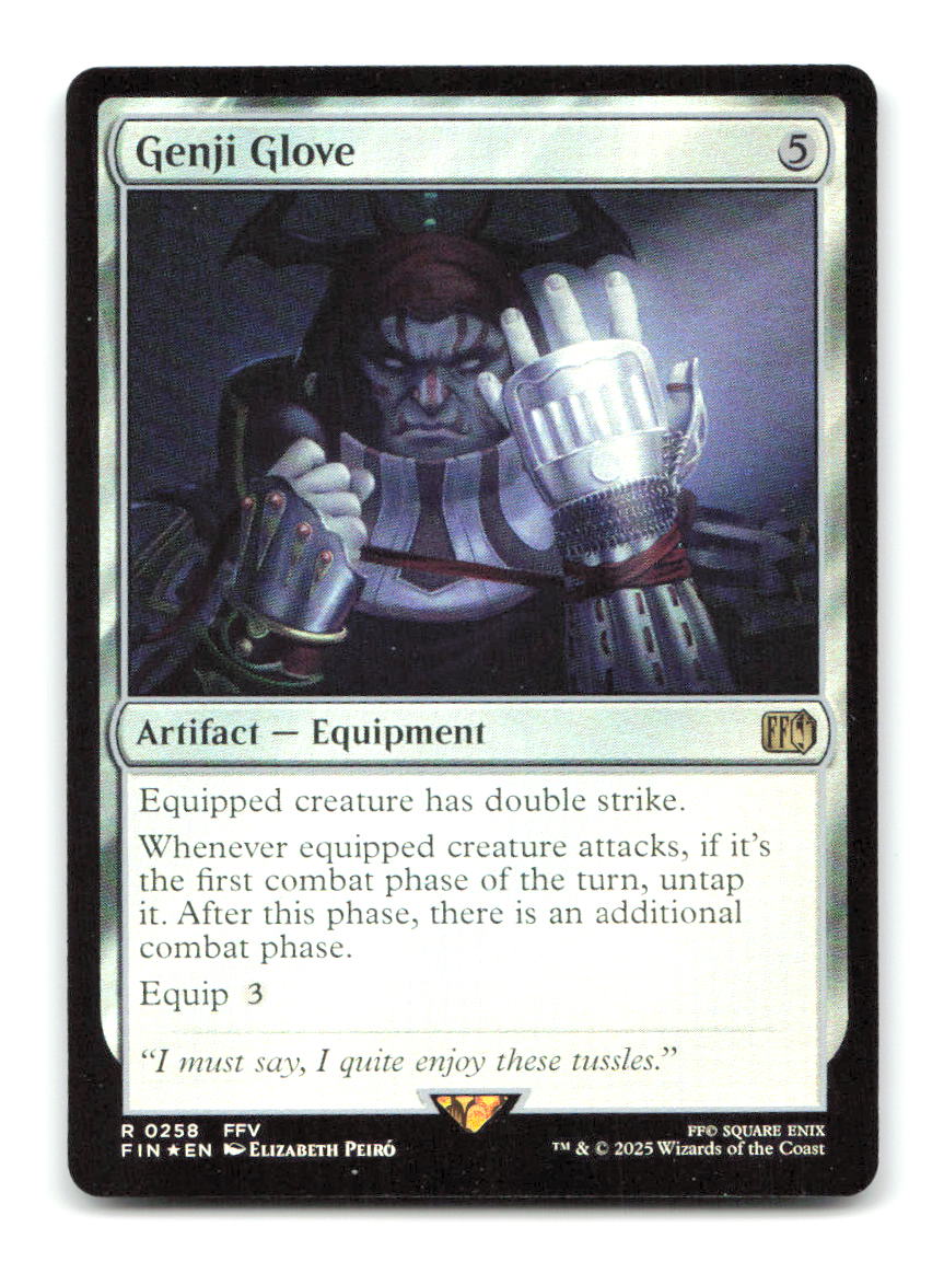 Genji Glove 258 FIN Magic: The Gathering Foil NM