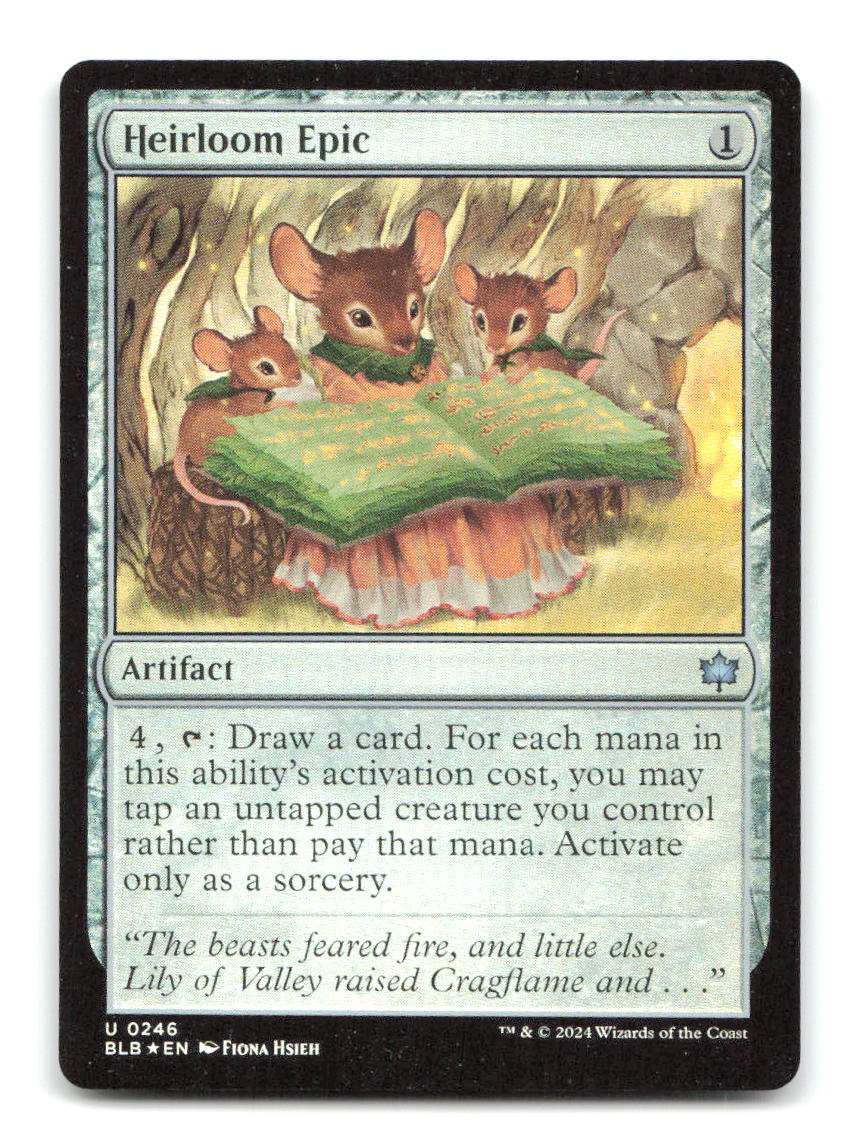 Heirloom Epic 246 BLB Magic: The Gathering Foil NM