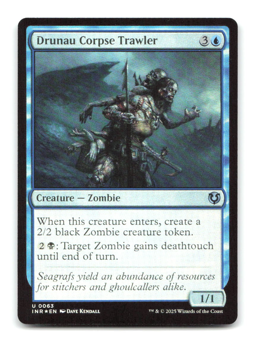 Drunau Corpse Trawler 63 INR Magic: The Gathering Foil NM