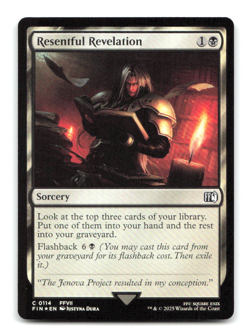 Resentful Revelation 114 FIN Magic: The Gathering Foil NM