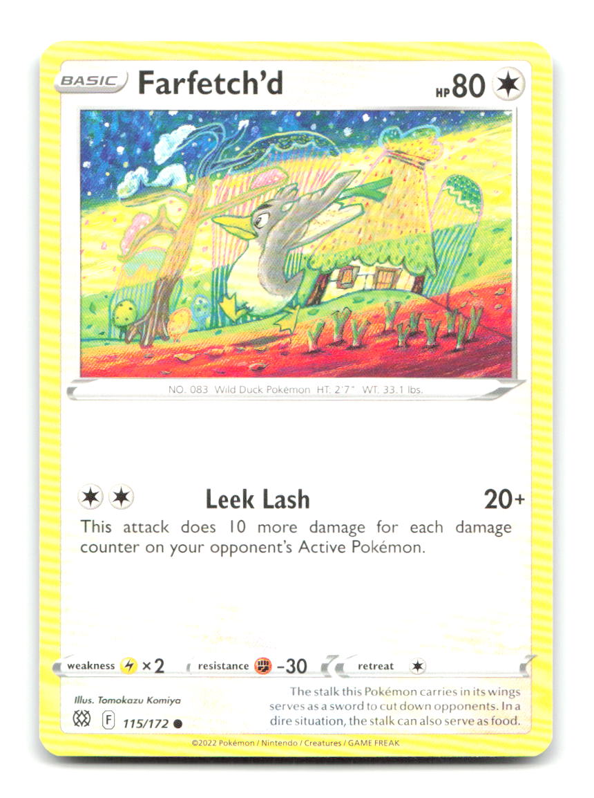 Farfetch'd 115/172 BRS Pokemon LP