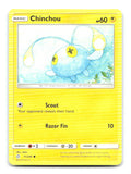 Chinchou 71/236 Common Cosmic Eclipse Pokemon Near Mint
