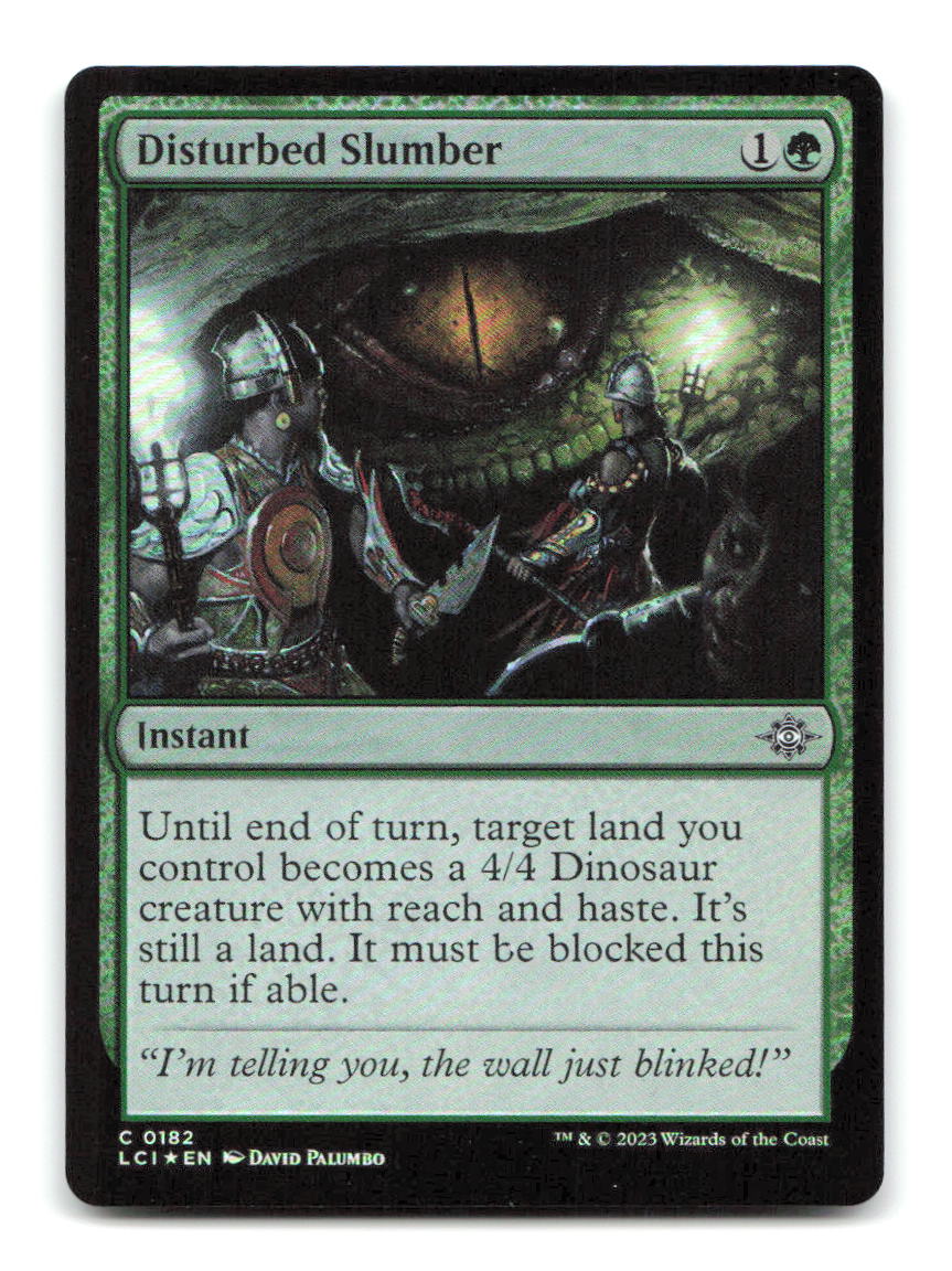 Disturbed Slumber 182 LCI Magic: The Gathering Foil NM