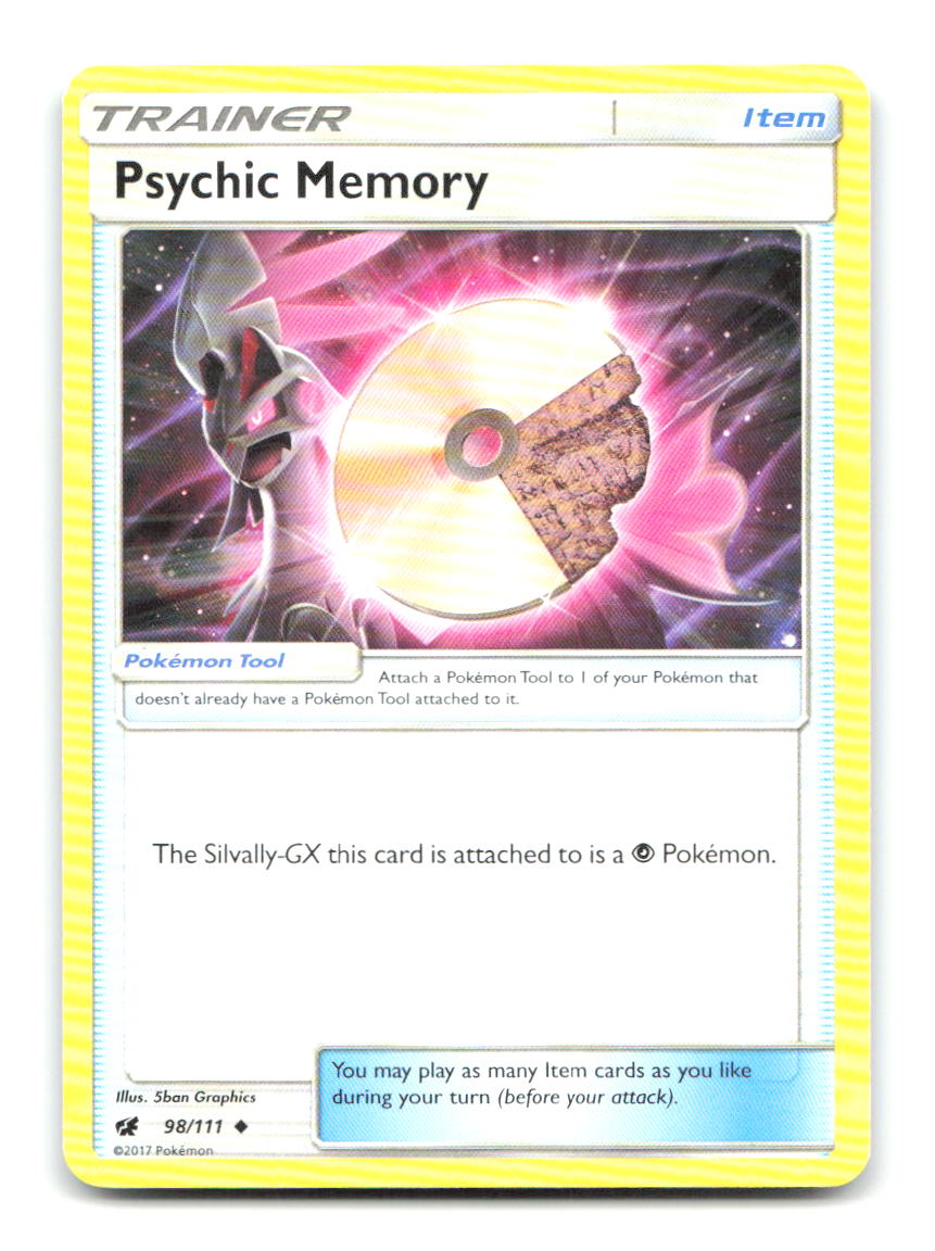 Psychic Memory 98/111 CIN Pokemon LP