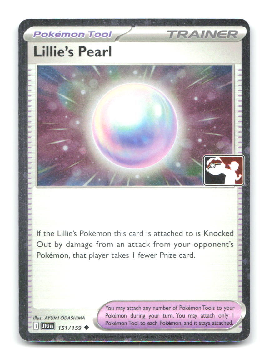 Lillie’s Pearl 151/159 Holo Uncommon Prize Pack Series Cards Pokemon Near Mint
