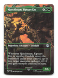 Quickbeam, Upstart Ent (Borderless) 419 LTR Magic: The Gathering NM