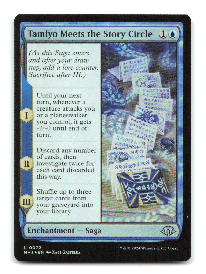 Tamiyo Meets the Story Circle 72 MH3 Magic: The Gathering Foil NM