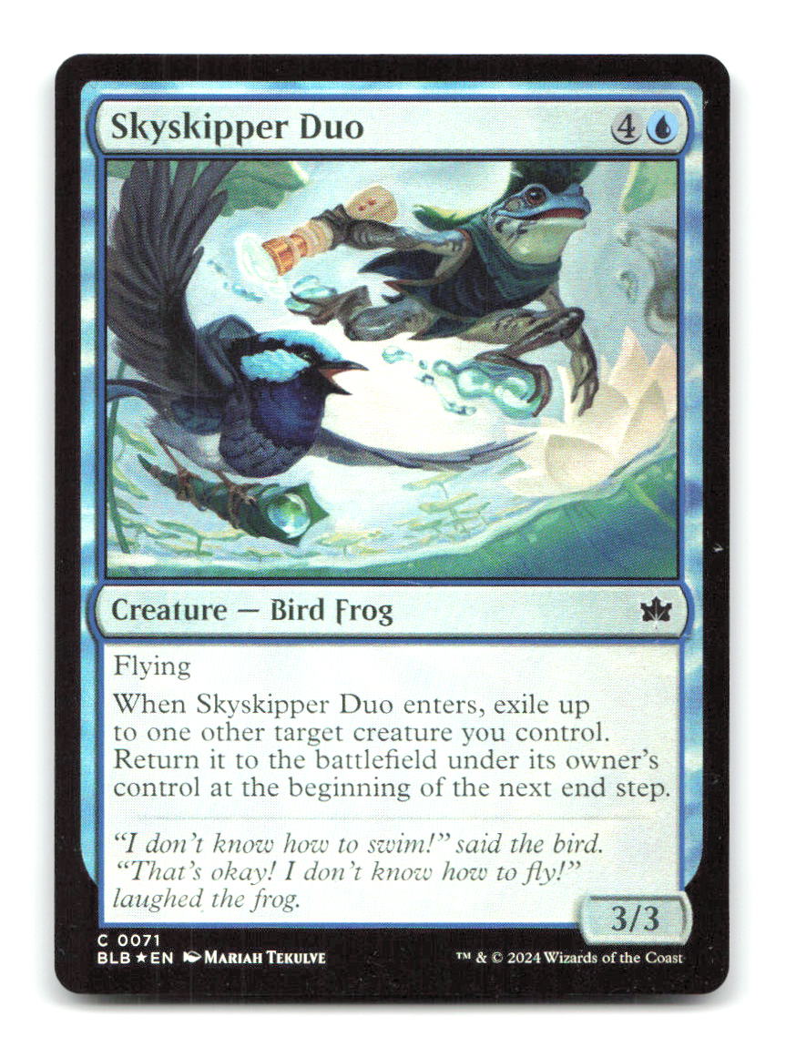 Skyskipper Duo 71 BLB Magic: The Gathering Foil NM