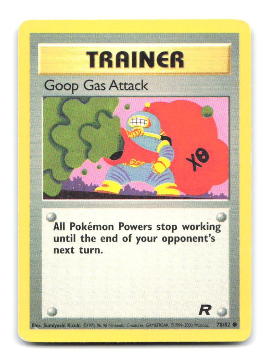 Goop Gas Attack 78/82 TR Pokemon Unlimited MP