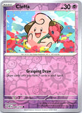 Cleffa 080/197 Common Obsidian Flames Pokemon Reverse Holo Near Mint