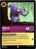 Merlin - Squirrel 54/204 Common Rise of the Floodborn Lorcana Near Mint