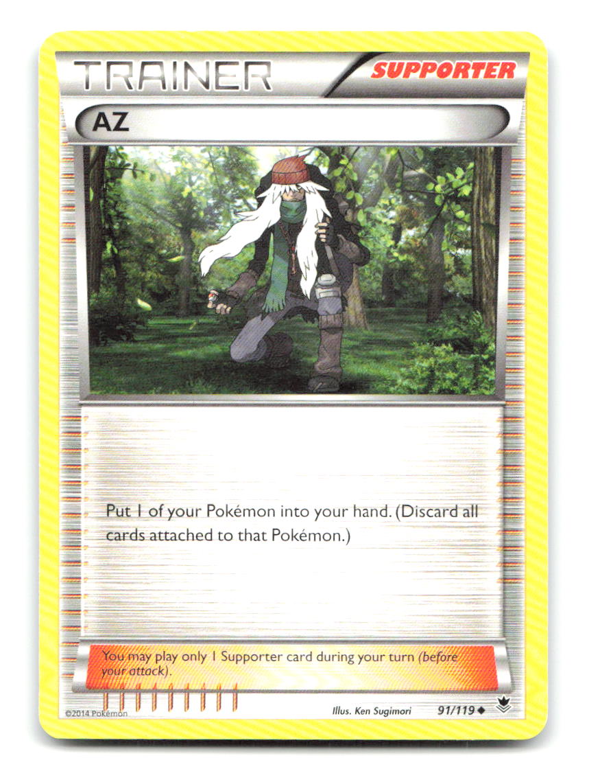 AZ 91/119 Uncommon Phantom Forces Pokemon Lightly Played