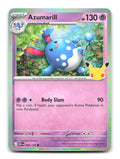 Azumarill 068/128 30C Pokemon Holo NM