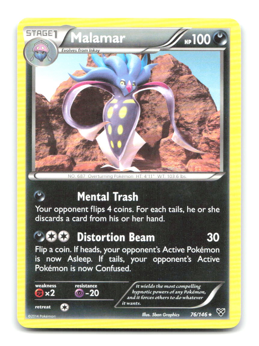 Malamar 76/146 XY Pokemon LP