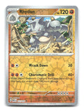 Rhydon 112/165 MEW Pokemon Reverse Holo NM