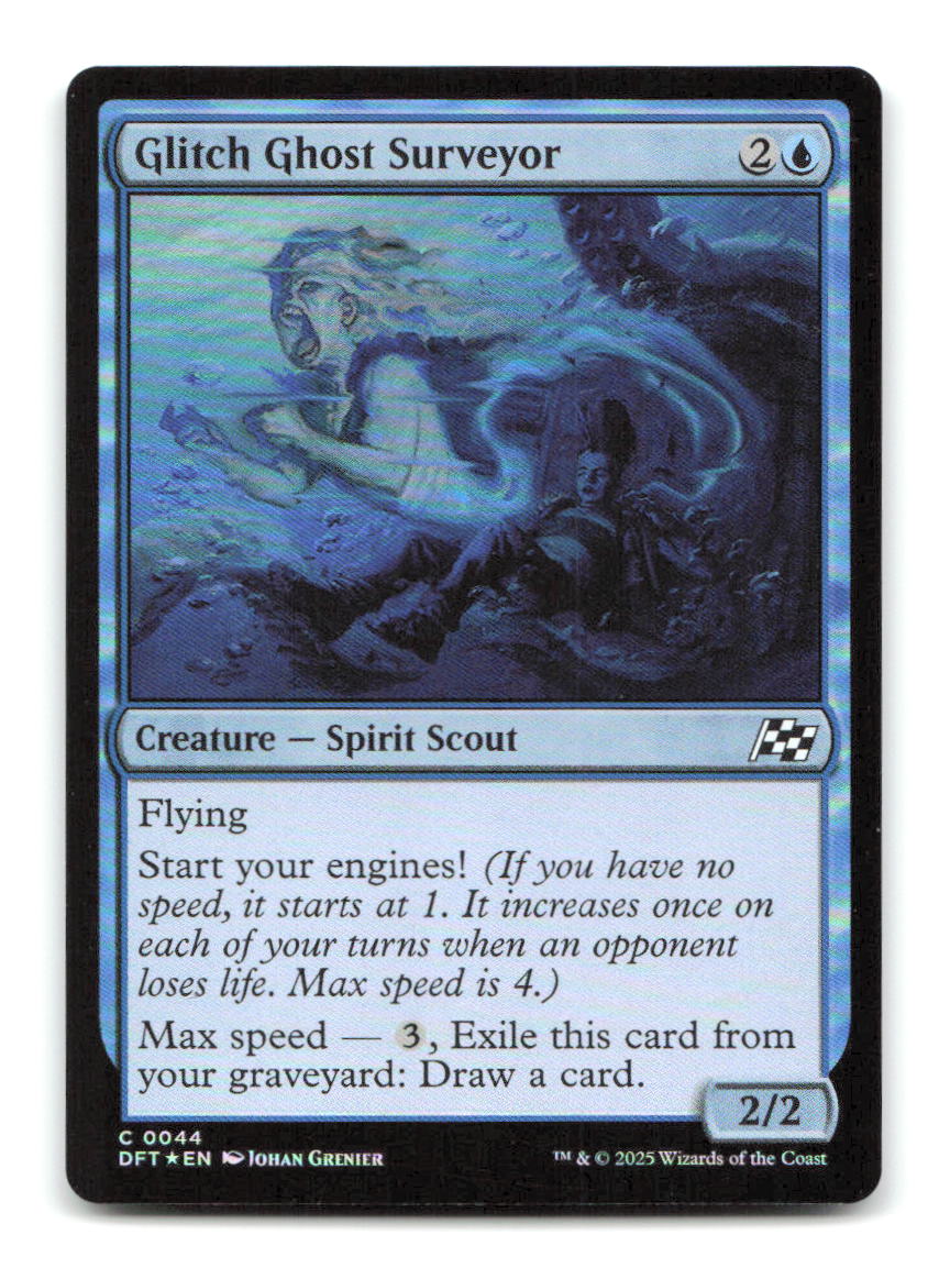 Glitch Ghost Surveyor 44 DFT Magic: The Gathering Foil NM