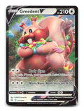 Greedent V 217/264 Holo V Rare Fusion Strike Pokemon Near Mint