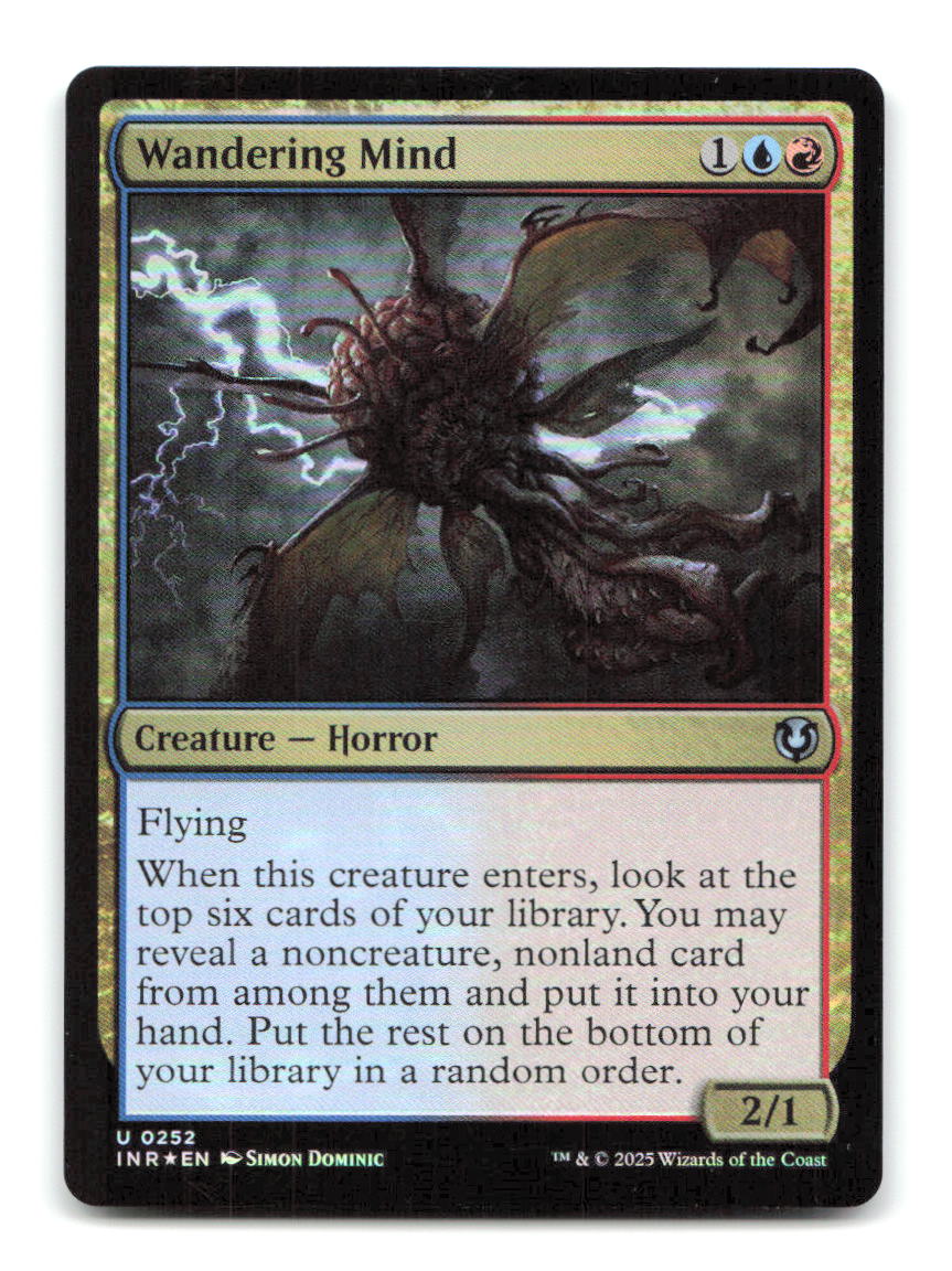 Wandering Mind 252 INR Magic: The Gathering Foil NM