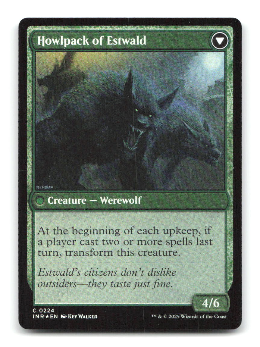Villagers of Estwald 224 INR Magic: The Gathering Foil NM