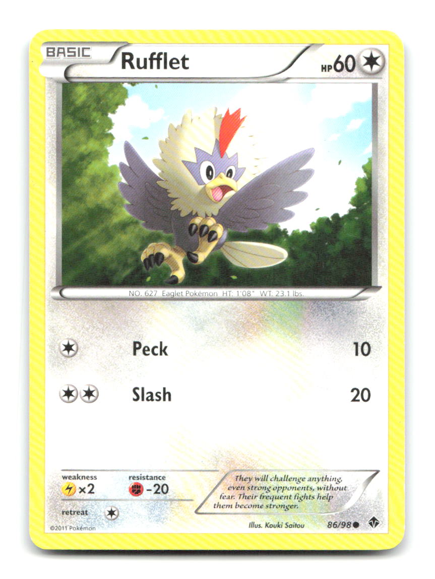 Rufflet 86/98 EPO Pokemon LP