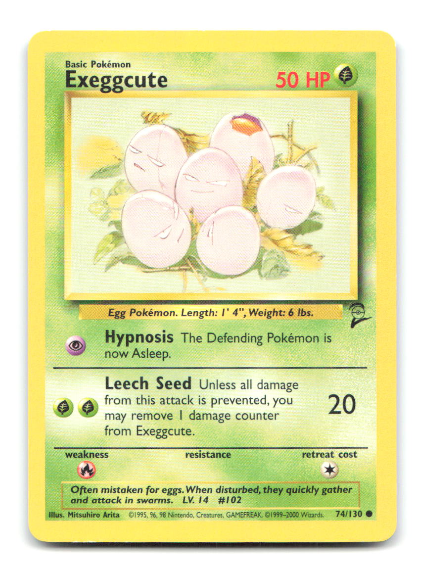 Exeggcute 74/130 B2 Pokemon HP