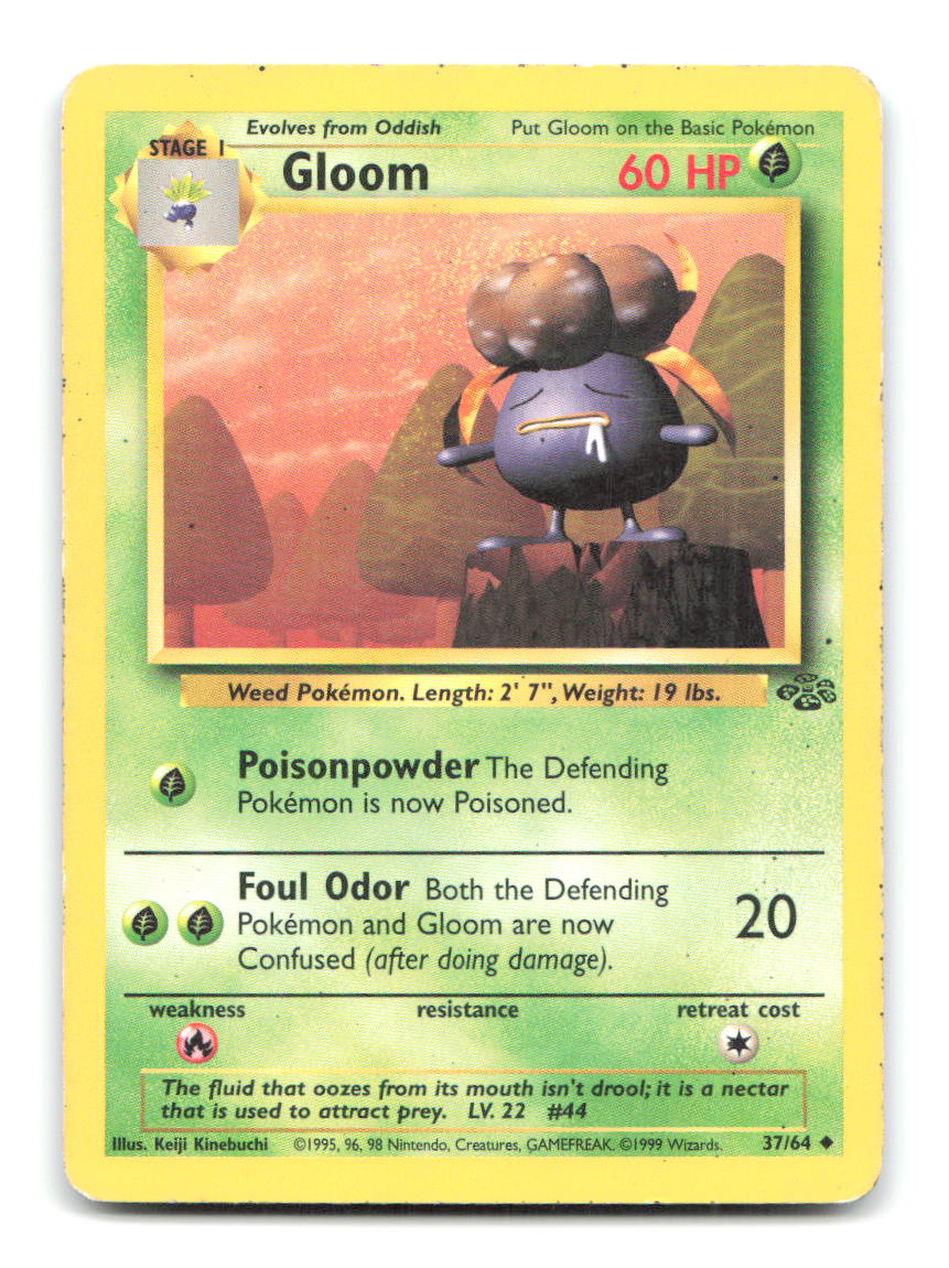 Gloom 37/64 JU Pokemon Unlimited HP