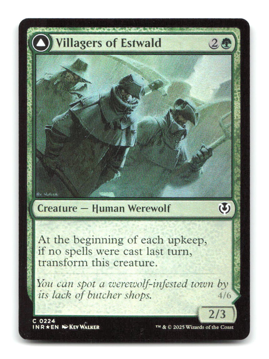 Villagers of Estwald 224 INR Magic: The Gathering Foil NM