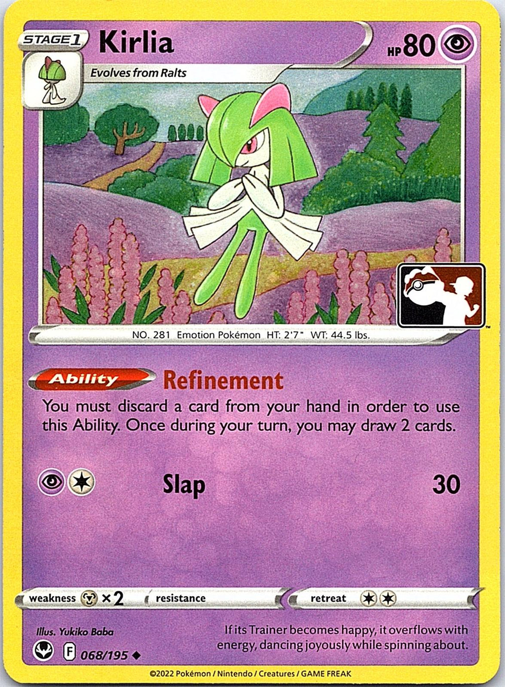 Kirlia 068/195 Uncommon Prize Pack Series Cards Pokemon Near Mint