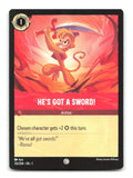 He's Got A Sword! 132/204 1 Lorcana NM