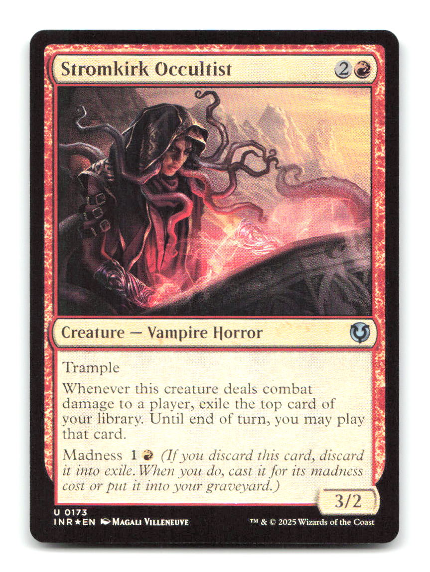 Stromkirk Occultist 173 INR Magic: The Gathering Foil NM