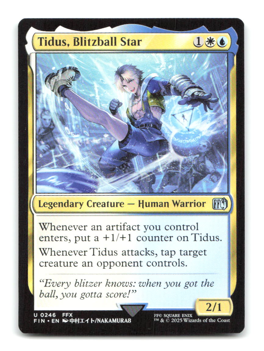 Tidus, Blitzball Star 246 FIN Magic: The Gathering NM