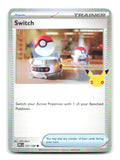 Switch 127/128 30C Pokemon Holo NM