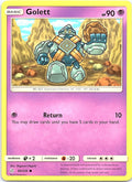 Golett 89/236 Common Cosmic Eclipse Pokemon Moderately Played