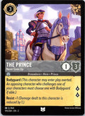 The Prince - Never Gives Up 195/204 Uncommon Rise of the Floodborn Lorcana NM