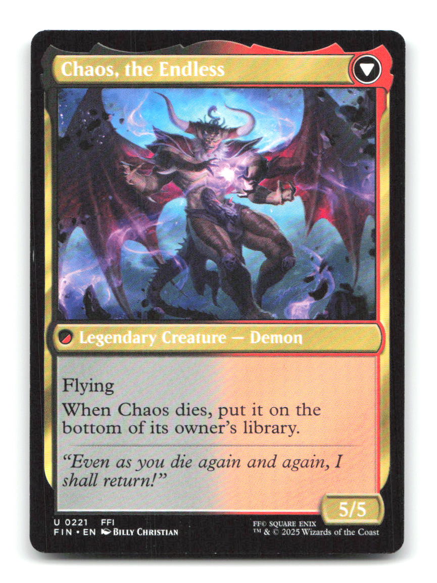 Garland, Knight of Cornelia 221 UC FINAL FANTASY Magic: The Gathering NM