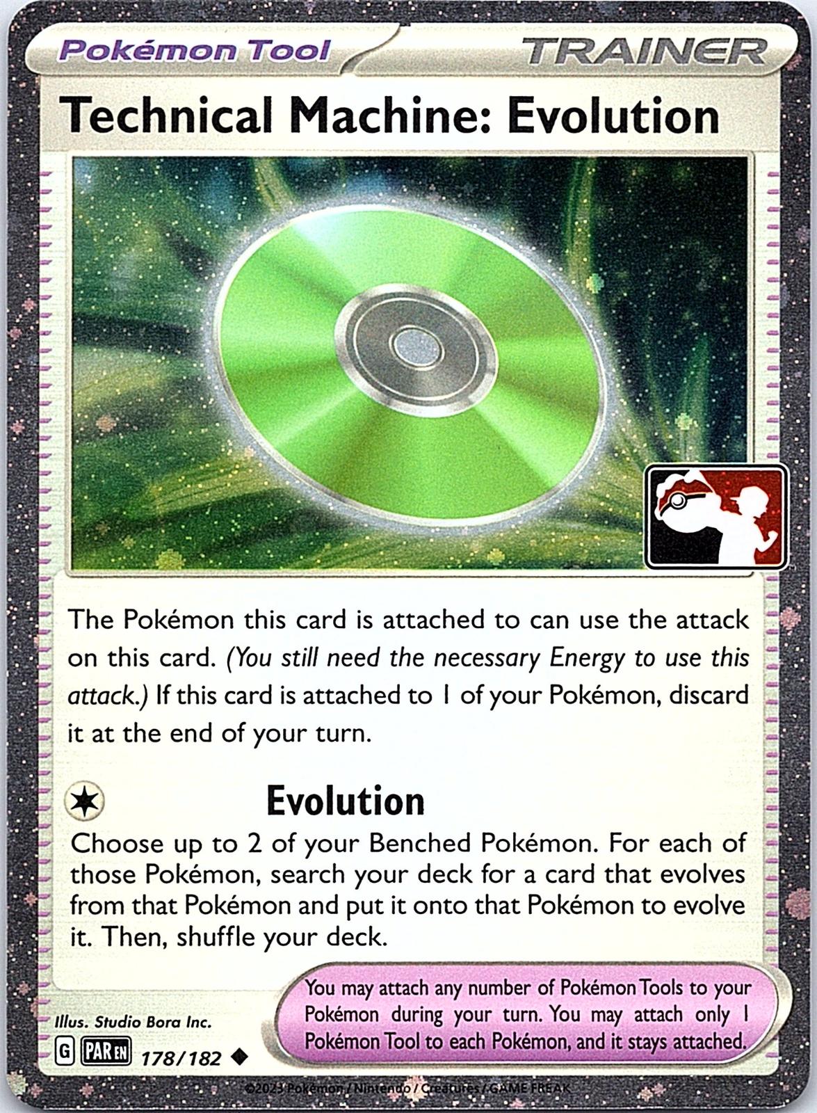 Technical Machine: Evolution 178/182 Holo Prize Pack Series Cards Pokemon LP