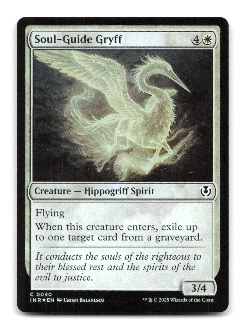 Soul-Guide Gryff 40 INR Magic: The Gathering Foil NM