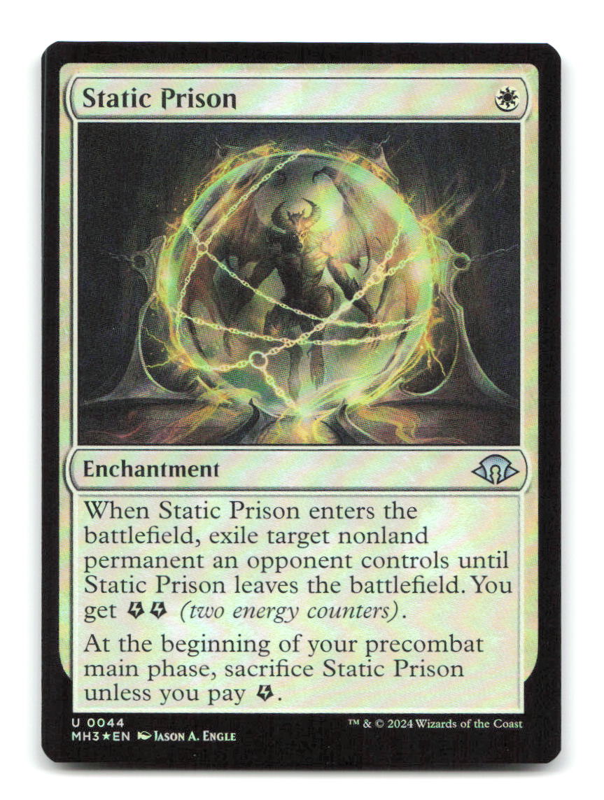 Static Prison 44 MH3 Magic: The Gathering Foil NM