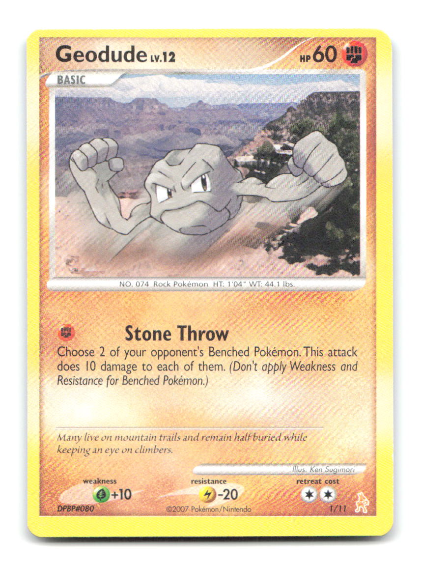 Geodude 1/11 PR Pokemon LP