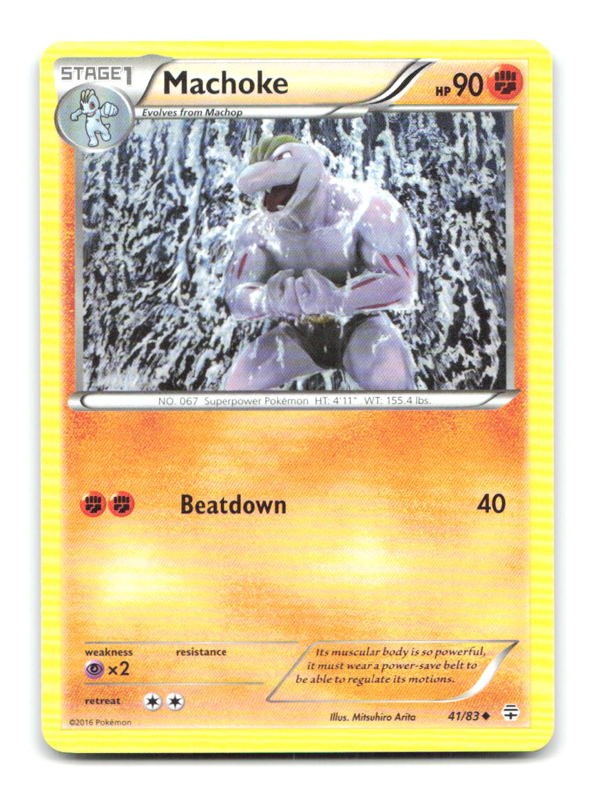 Machoke 41/83 Uncommon Generations Pokemon Lightly Played