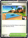 Beach Court (Cosmos Holo) 167/198 Uncommon Prize Pack Series Cards Pokemon NM
