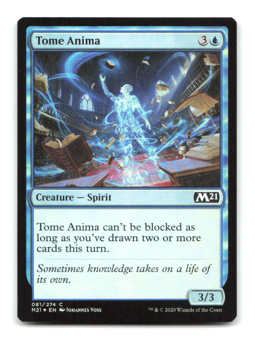 Tome Anima 81 M21 Magic: The Gathering Foil NM