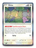 Ditto 132/165 MEW Pokemon Holo NM