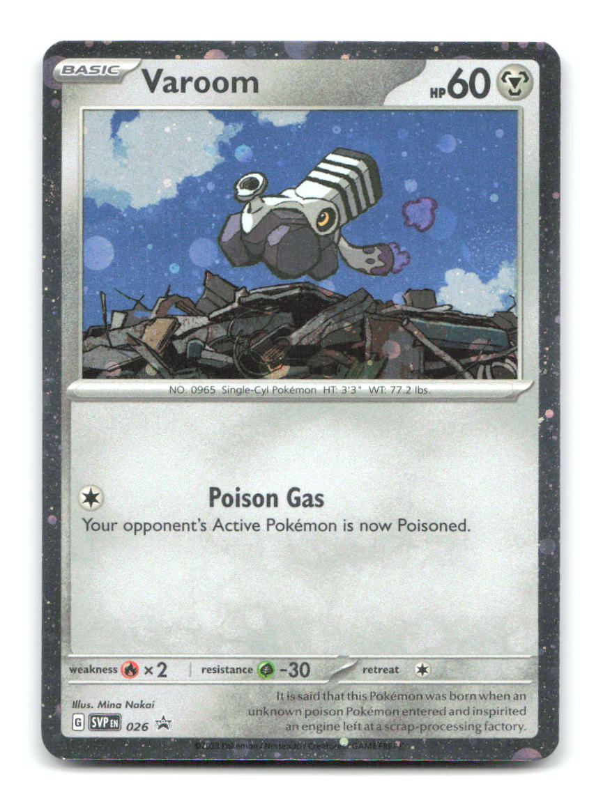 Varoom (Cosmos Holo) 026 SVP Pokemon LP