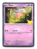 Mew 065/128 30C Pokemon Holo NM