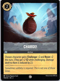 Charge! 198/204 Common Rise of the Floodborn Lorcana Near Mint