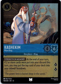 Kashekim - Wise King 158/204 Uncommon Wilds Unknown Lorcana Cold Foil Near Mint