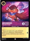 Archimedes - Highly Educated Owl 36/204 Common The First Chapter Lorcana NM