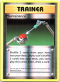 Maintenance 79/108 Uncommon Evolutions Pokemon Reverse Holo Moderately Played