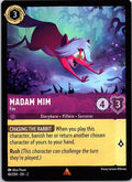Madam Mim - Fox 46/204 Rare Rise of the Floodborn Lorcana Near Mint